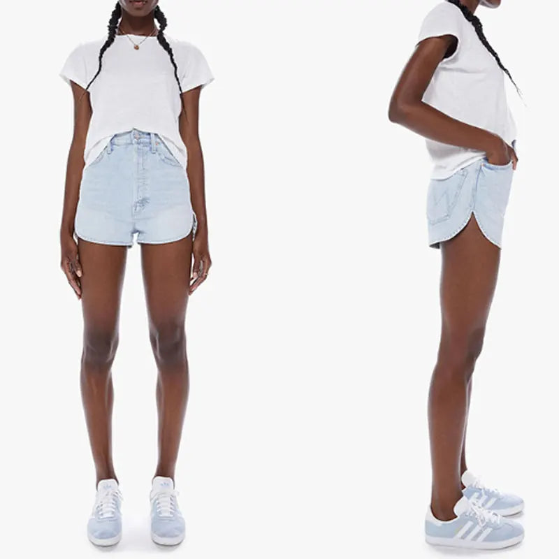 Women short denim skirt 2023 new fashion casual mini skirt