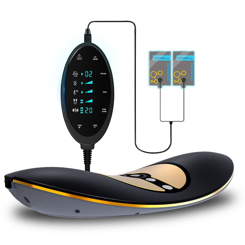 Smart Electric Wire Intelligent Massage Pillow Portable Relaxing Manual Heated High Quality Full Body Waist Massager - Your Shopify