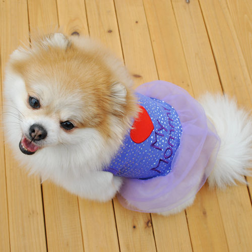 Pet puppy clothes with embroidery - Your Shopify