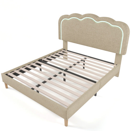 Gepolstertes Bett Aus Rosa Samt - Your Shopify