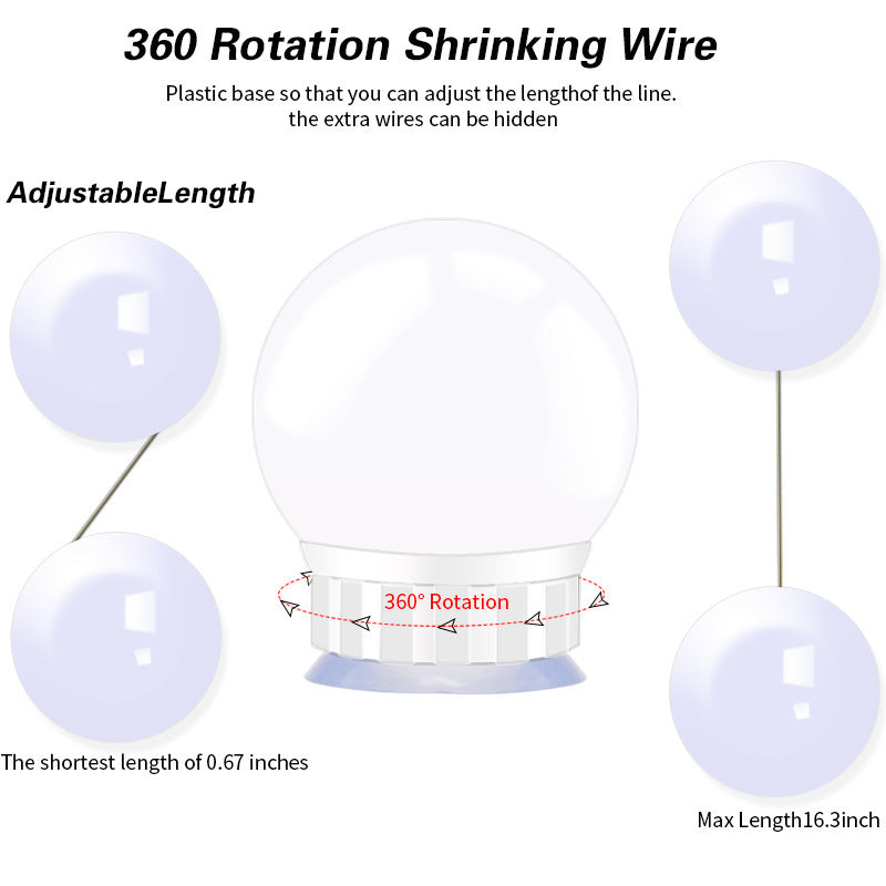 USB Touch Switch LED Mirror Light Bulb - Your Shopify