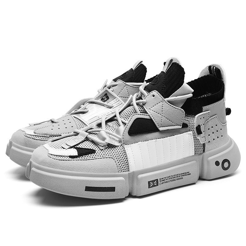 High-top Fashion Breathable Men's Platform Sneakers - Your Shopify
