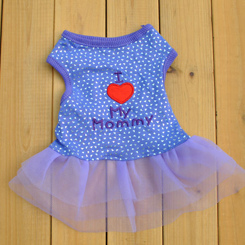 Pet puppy clothes with embroidery - Your Shopify