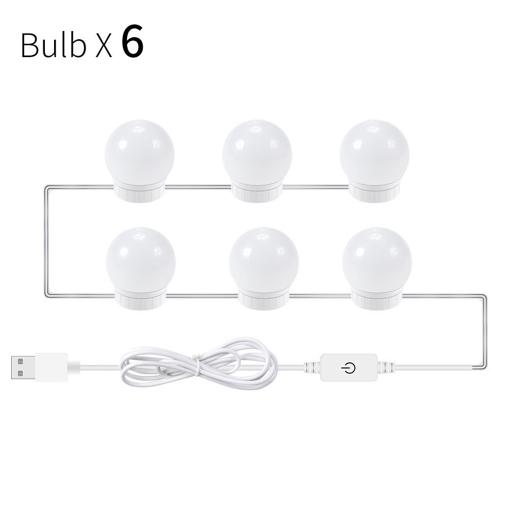 USB Touch Switch LED Mirror Light Bulb - Your Shopify