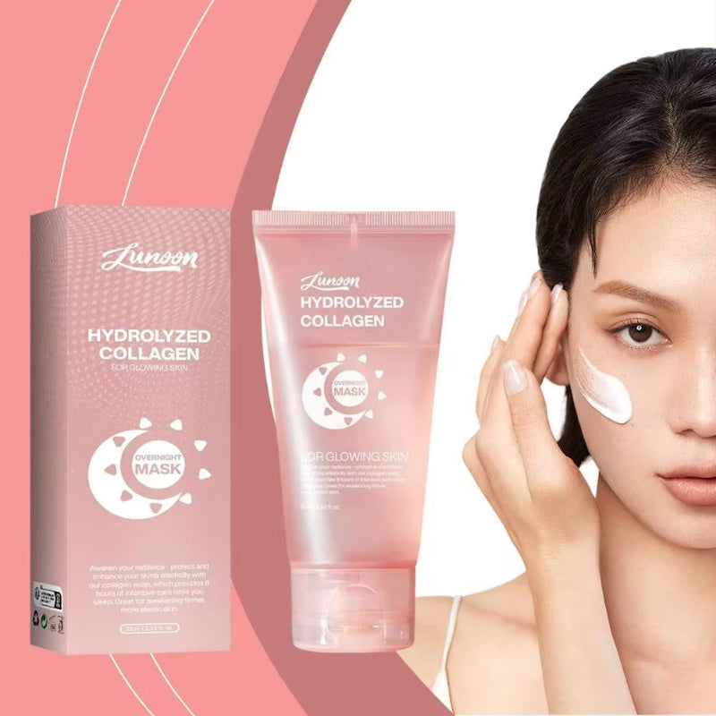 Face Night Mask Collagen Wrapping Mask Natural Ingredients Firming Elasticity & Hydration Anti-wrinkle For Skin Care - Your Shopify