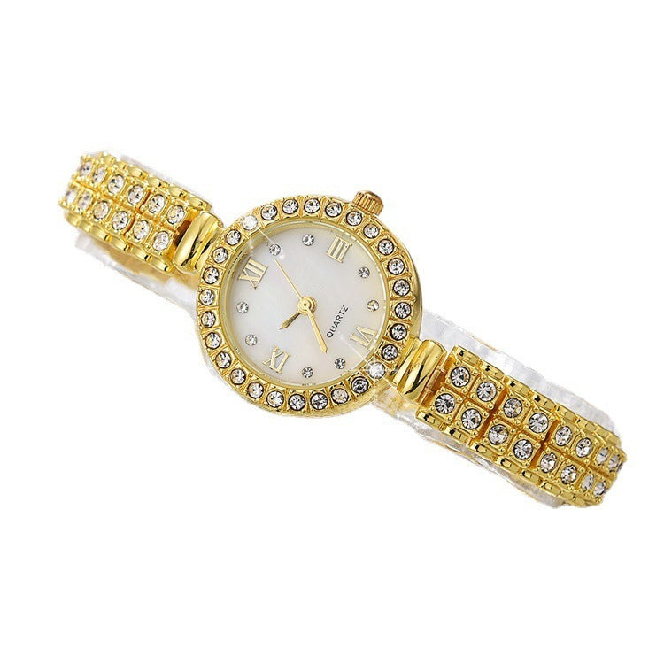 Ladies Alloy Quartz Watch Accessory Set Combination
