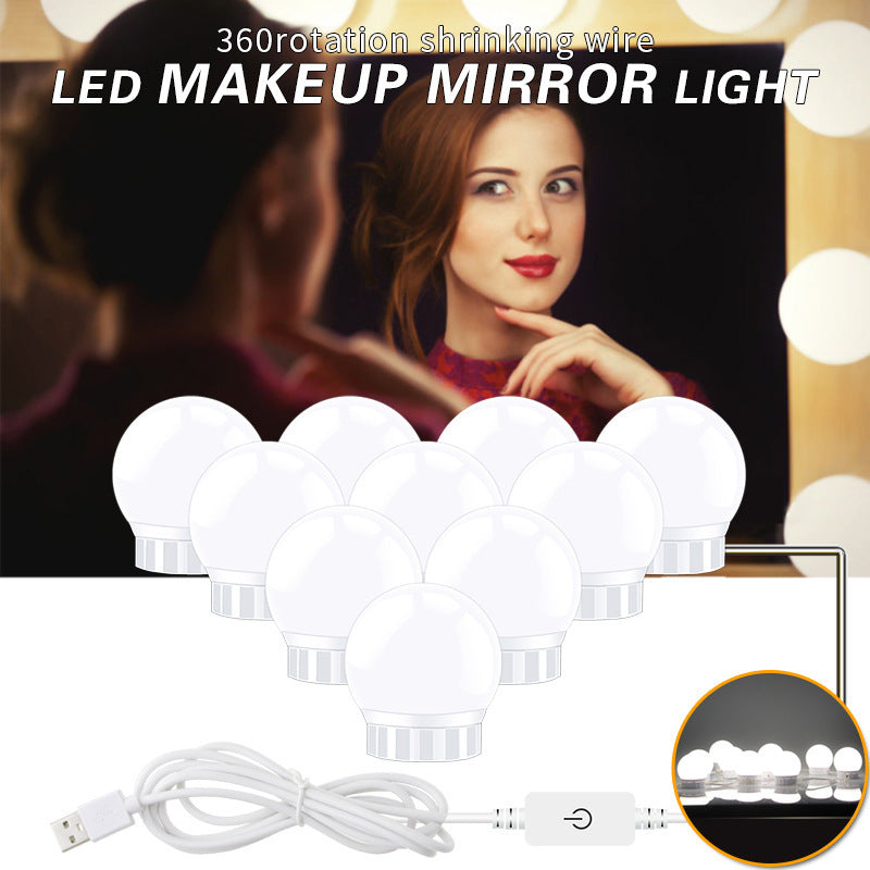 USB Touch Switch LED Mirror Light Bulb - Your Shopify