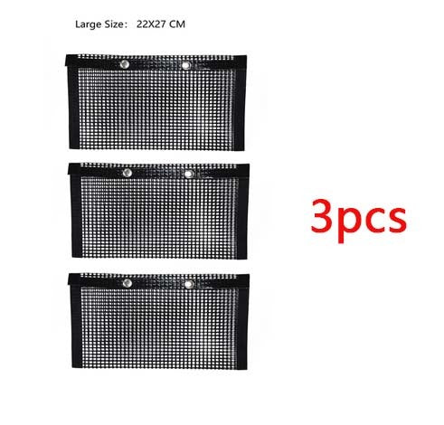 Reusable BBQ Grill Mesh Bag Non-stick Barbecue Baking Isolation Pad Outdoor Picnic Camping BBQ Kitchen Tools - Your Shopify