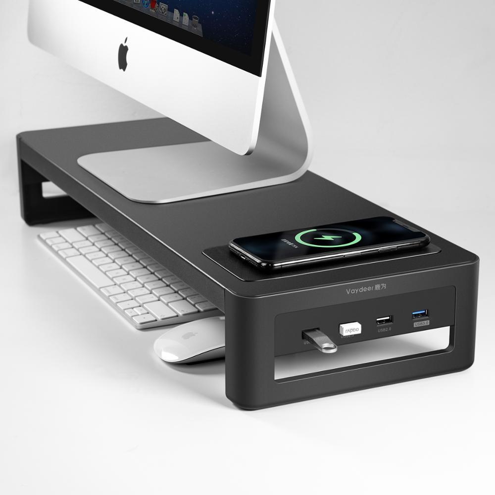 Multi Functional Desktop Elevated Bracket Desktop Display Base
