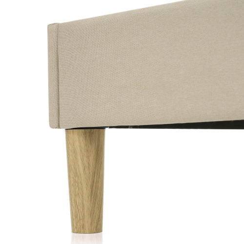 Gepolstertes Bett Aus Rosa Samt - Your Shopify
