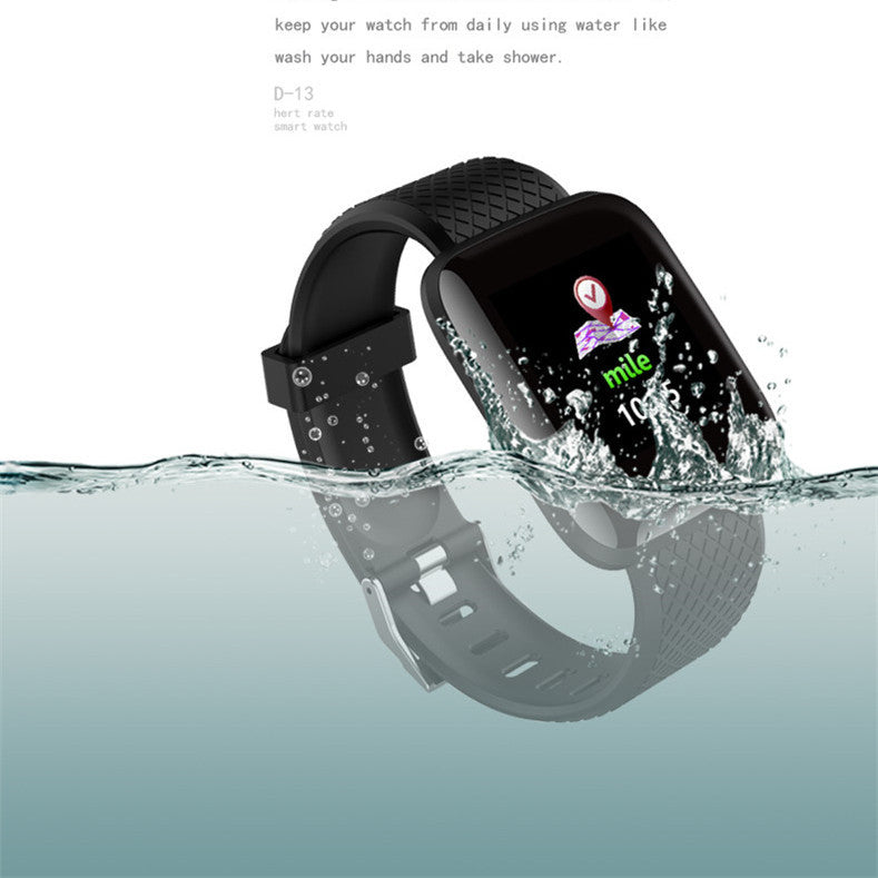 D13 Smart Bracelet 13-inch Large Screen Dynamic Heart Rate Blood Pressure Detection Information Push Call Reminder 116PLUS - Your Shopify