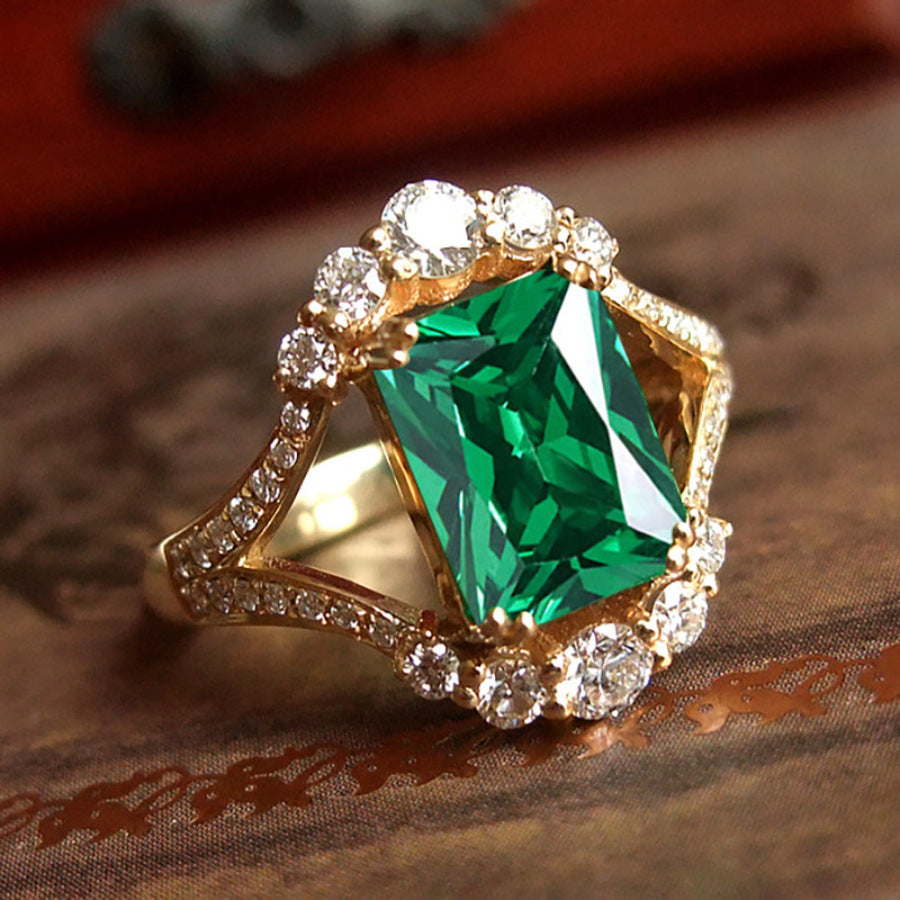 Vintage Alloy Decorative Ring For Women