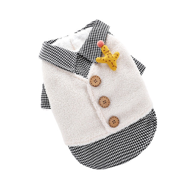 Small puppy pet autumn and winter clothes - Your Shopify