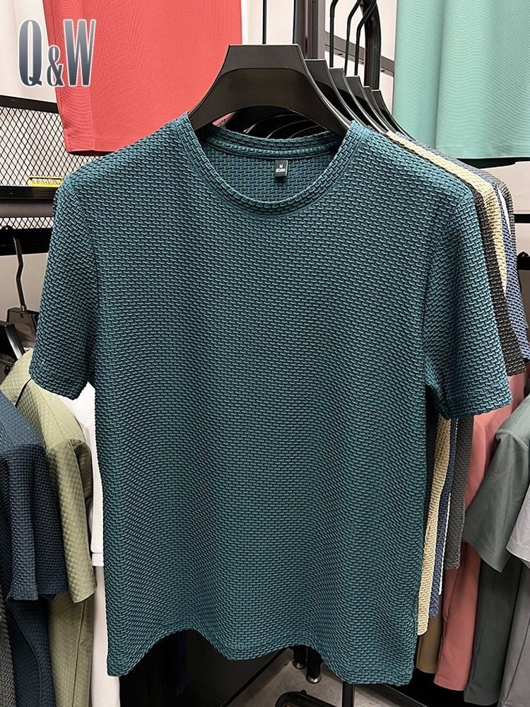 Men's Casual Bamboo Ice Silk Short Sleeved Shirt - Your Shopify
