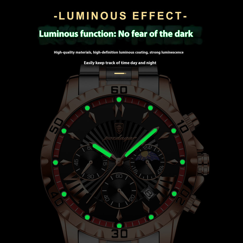 Men's Multifunctional Luminous Quartz Watch - Your Shopify