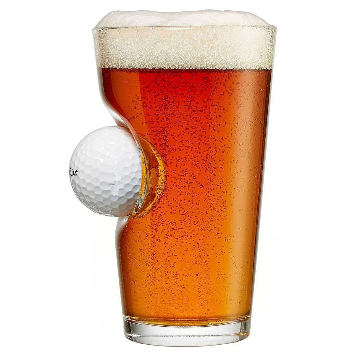 Stuck In Glass Beer Mug Golf Embedded Creative Wine Glass - Your Shopify