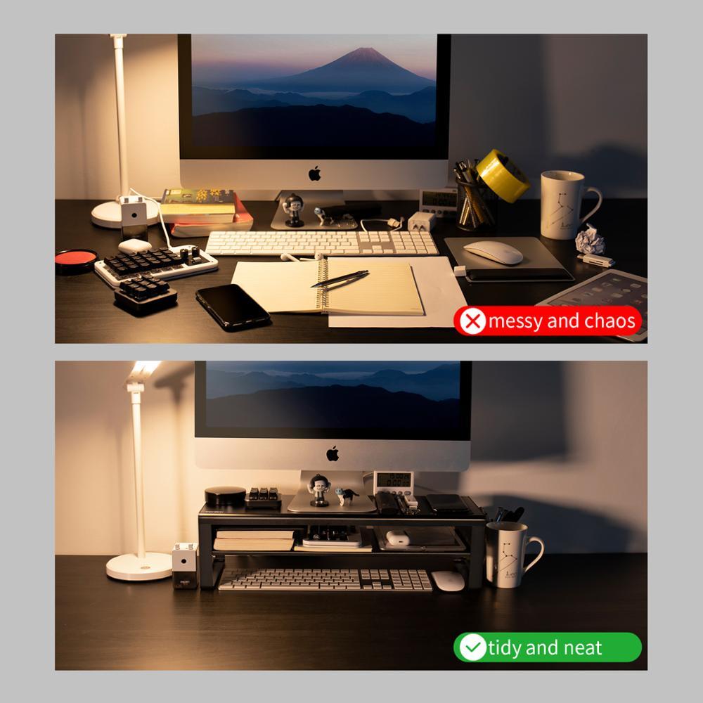 Multi Functional Desktop Elevated Bracket Desktop Display Base