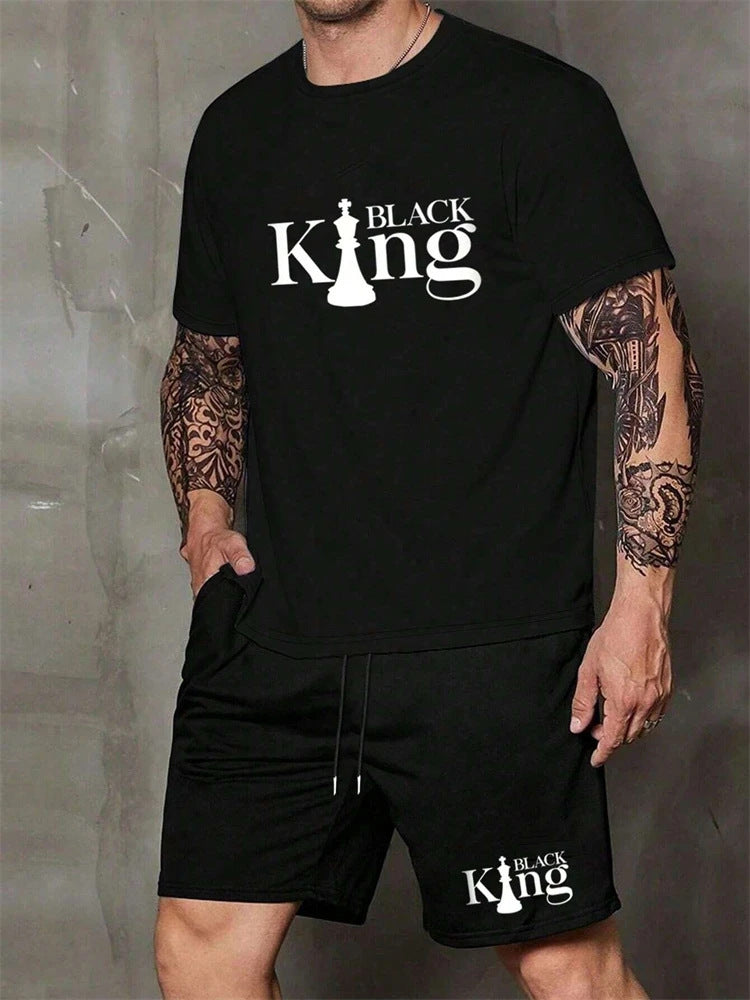 Personality Men's 3D Digital Printing Suit