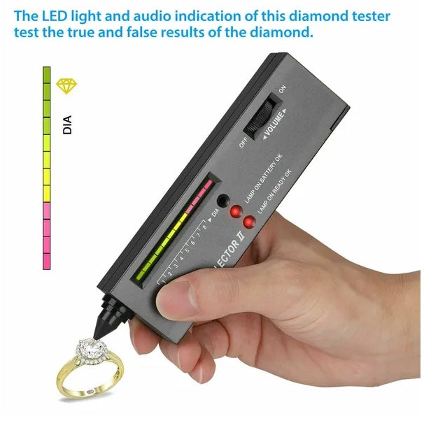 Portable Diamond Tester Selector Illuminated Jewelry Gemstone Testing Tool Kit - Your Shopify