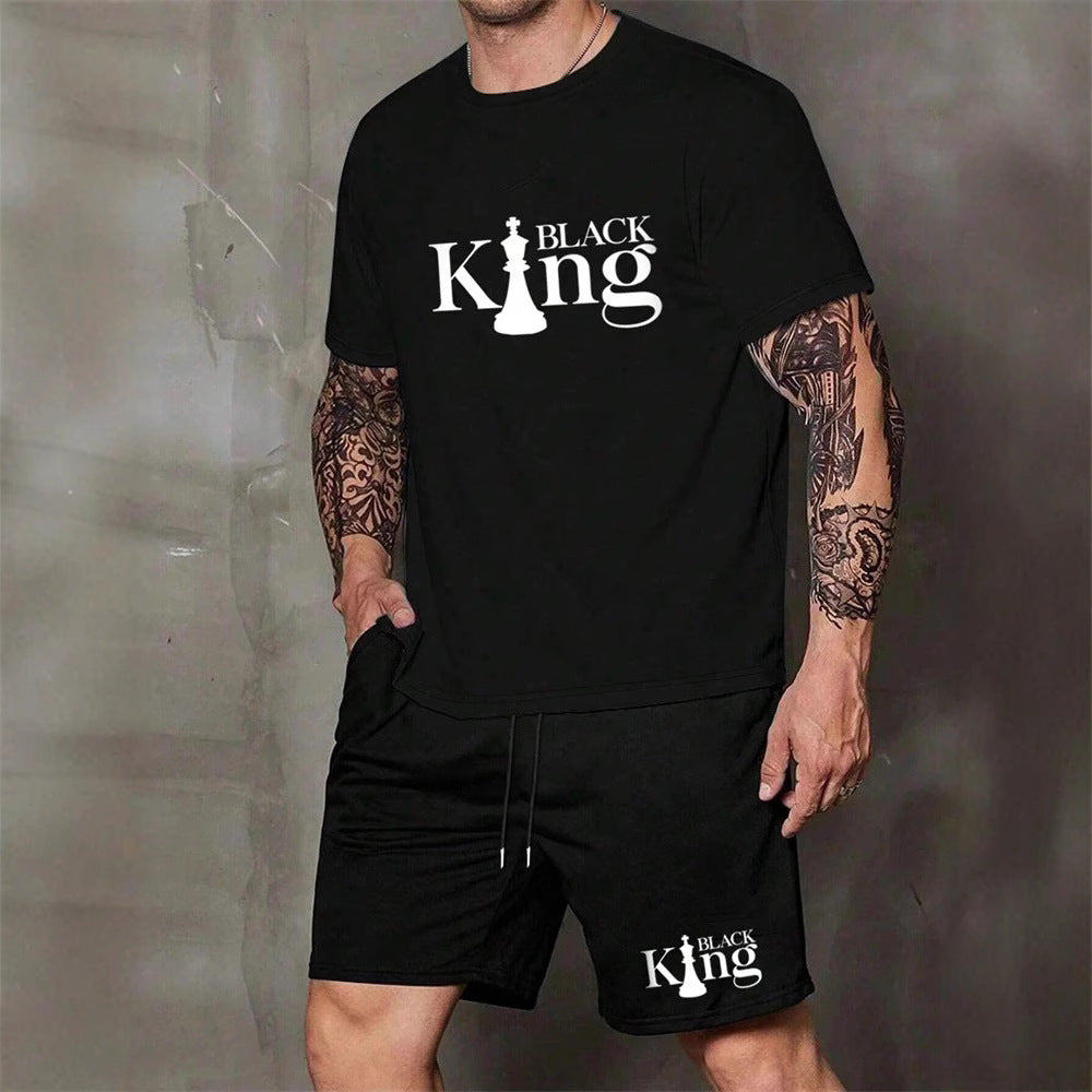Personality Men's 3D Digital Printing Suit