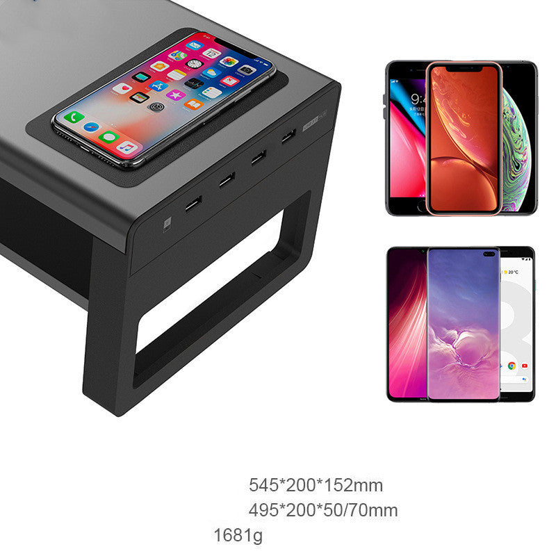 Multi Functional Desktop Elevated Bracket Desktop Display Base