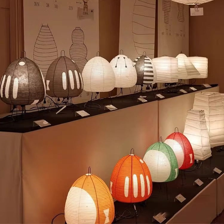 Japanese-style Floor Lamp Hotel Homestay Retro Rice Paper - Your Shopify