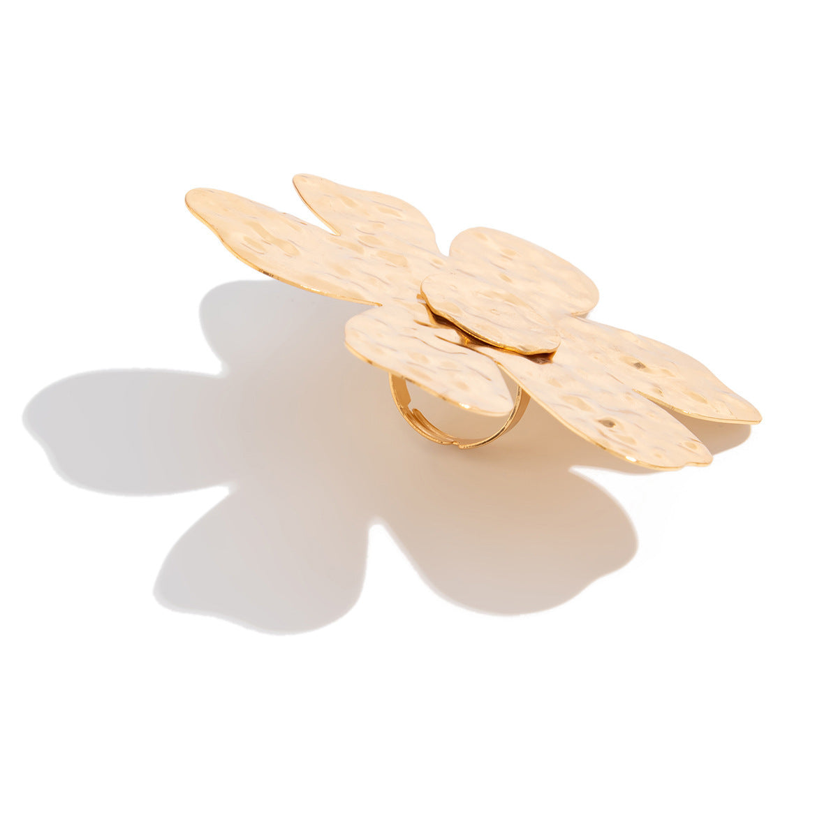 Ins Exaggerated Metal Beating Flower Collar - Your Shopify