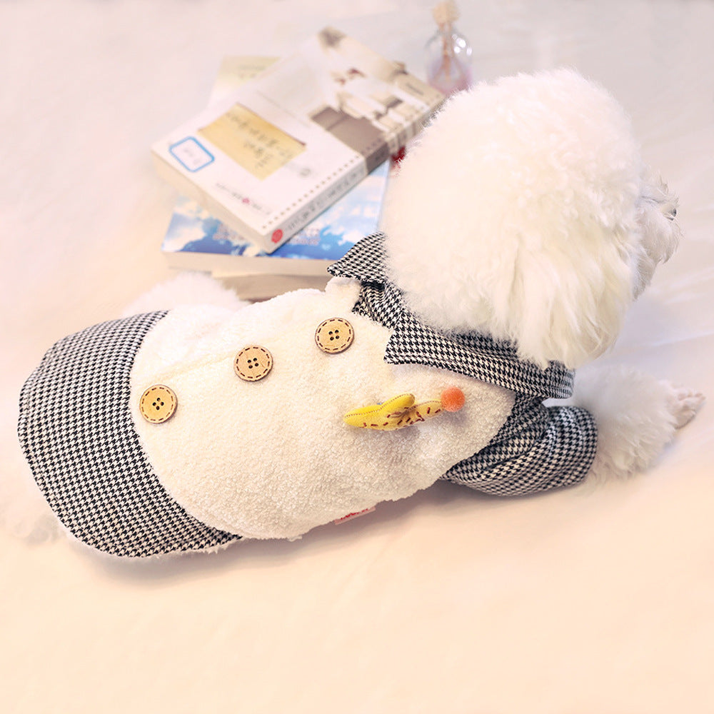 Small puppy pet autumn and winter clothes - Your Shopify
