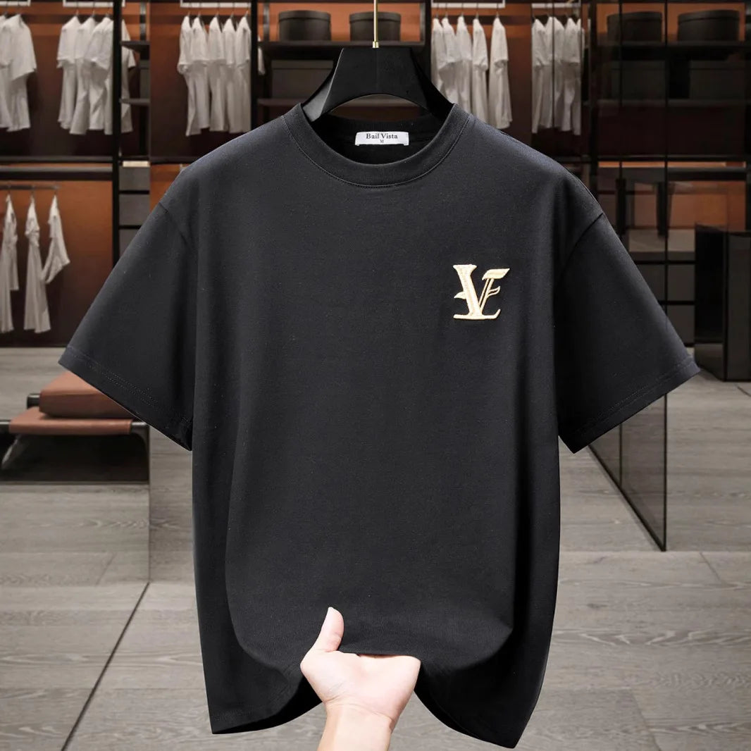 Cotton Short-sleeved T-shirt Summer Shorts Clothes Men t Shirt for Men