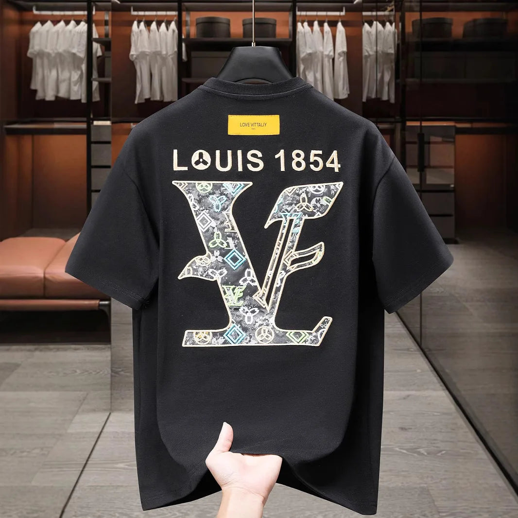 Cotton Short-sleeved T-shirt Summer Shorts Clothes Men t Shirt for Men