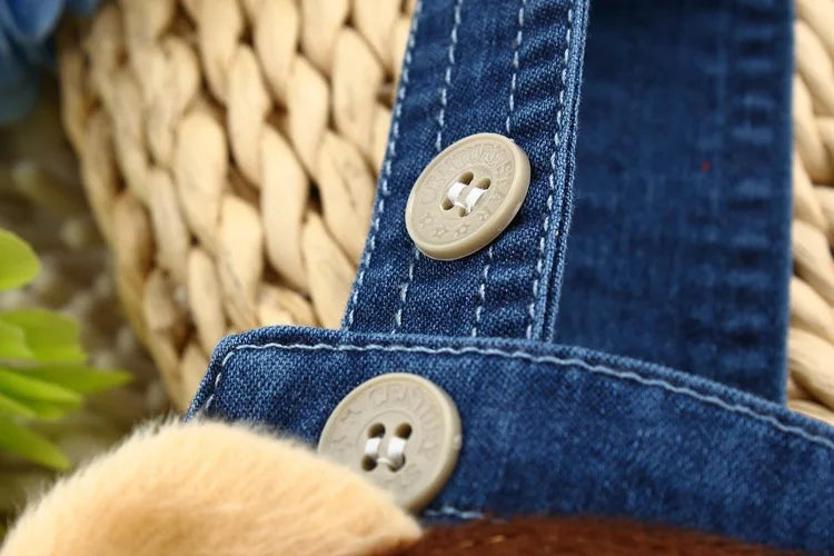 IENENS Summer Kids Baby Boys Jumper Pants Denim Shorts Jeans Overalls Toddler Infant Girl Playsuit Clothes Clothing Trousers