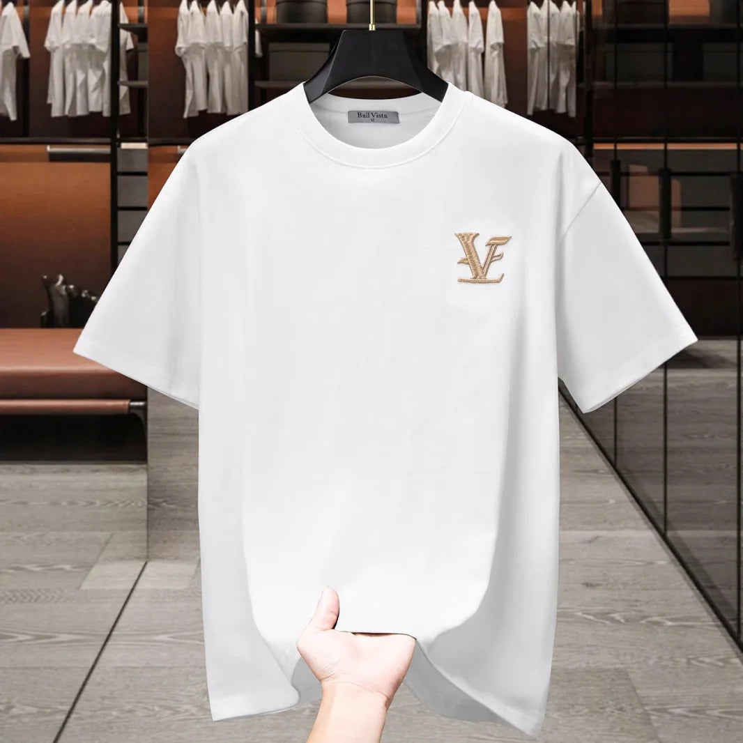 Cotton Short-sleeved T-shirt Summer Shorts Clothes Men t Shirt for Men