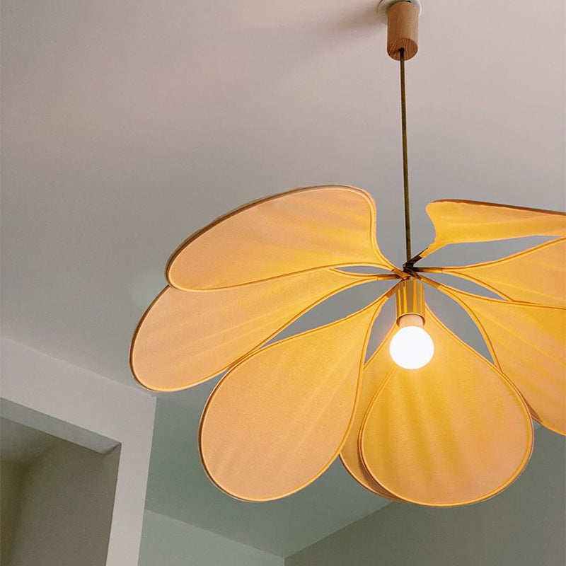 Cloth-craft Hanging Lamp Log Wind Hotel Lamp - Your Shopify