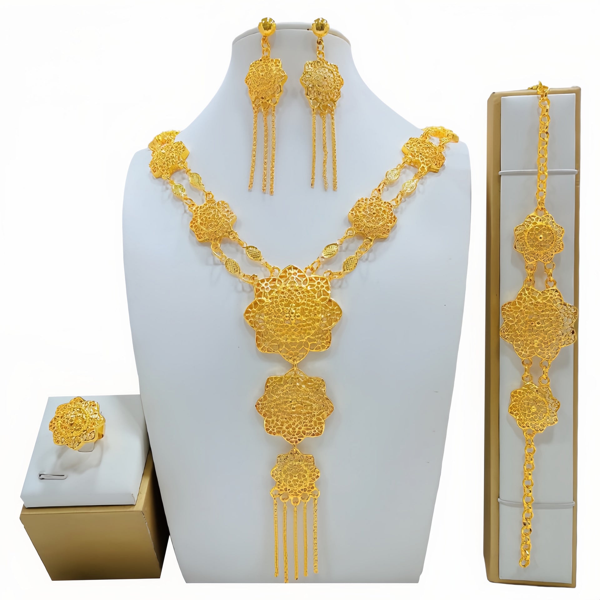 Jewelry Suit Bridal Gift For Women Wedding Decoration - Your Shopify