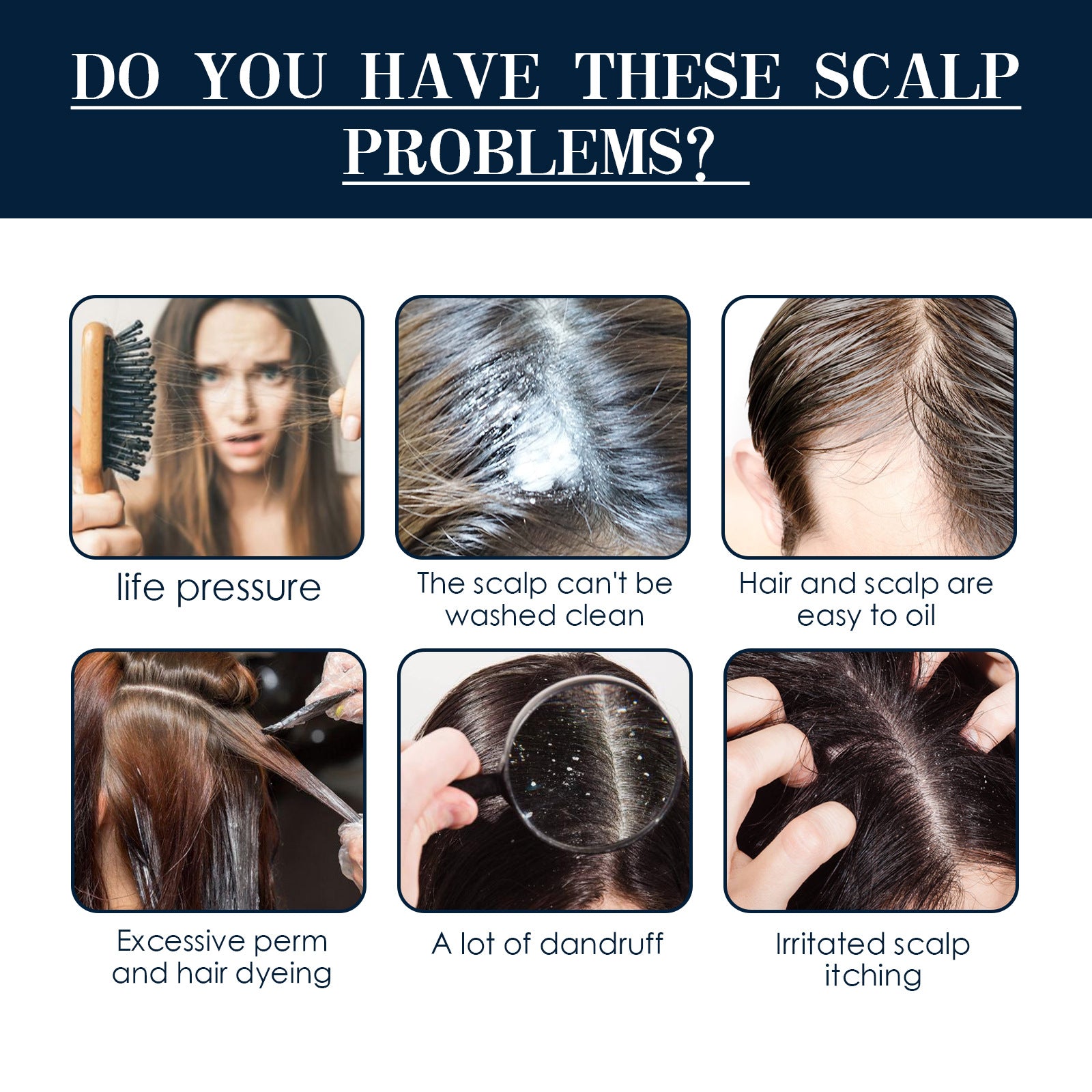 Hair Care Hair Follicle Damage Hair Root Care Spray - Your Shopify