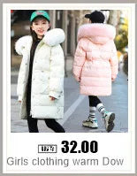 Children Autumn Winter Overall For Infant Down Cotton Thicken Clothes Hooded new born Baby costume Boys Girls Jumpsuit Romper