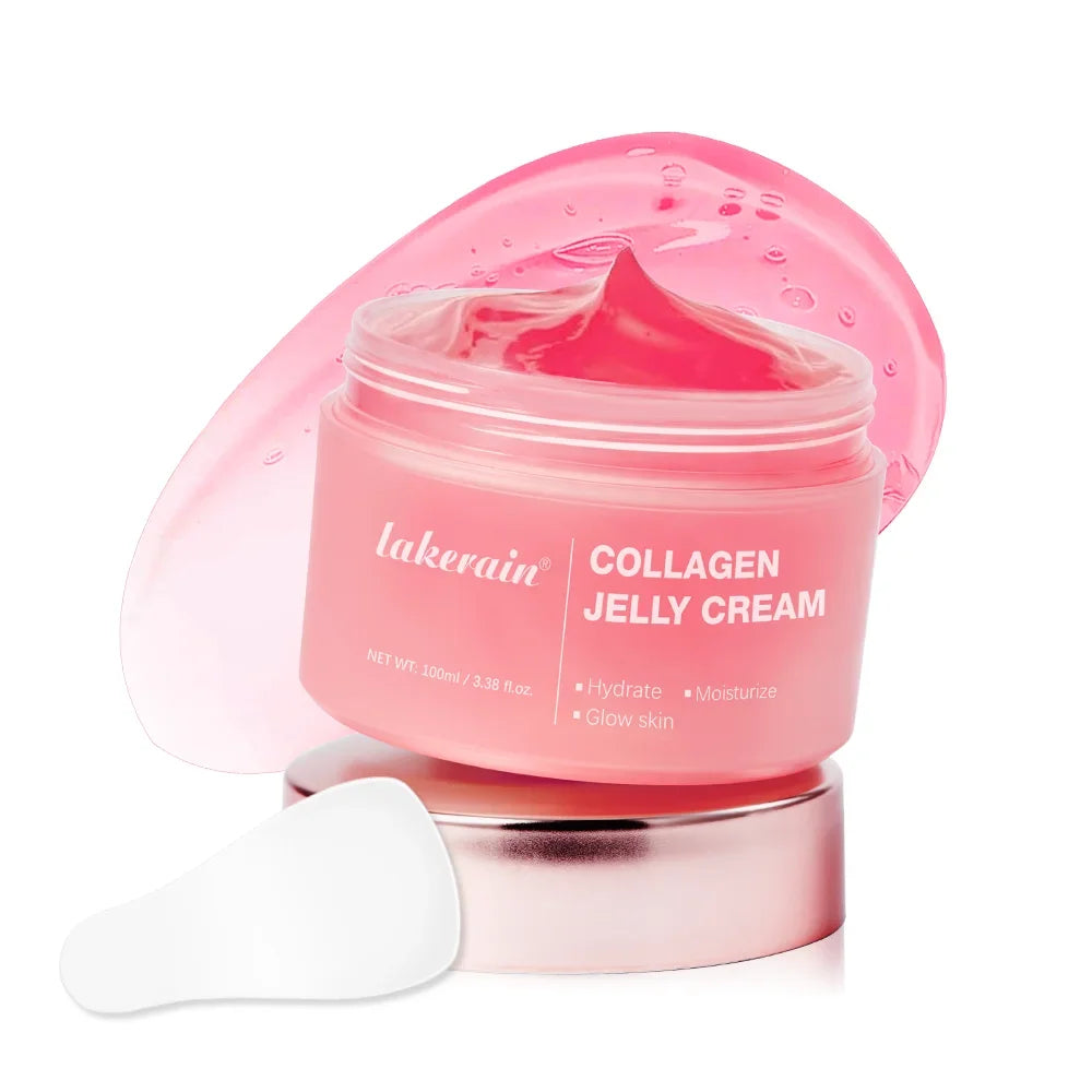 Collagen Jelly Cream Enhances Skin Barrier Moisture 24-hour Facial Shine Natural Ingredient Korean Face Care Products