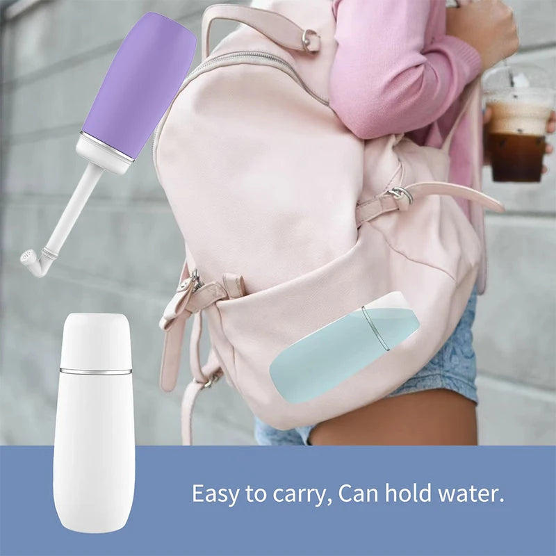 400ml Portable Bidet Spray Handheld Travel Bidet For Pregnant Women Baby Cleansing Water Washer Bottle Baby Showers Mom Bottle