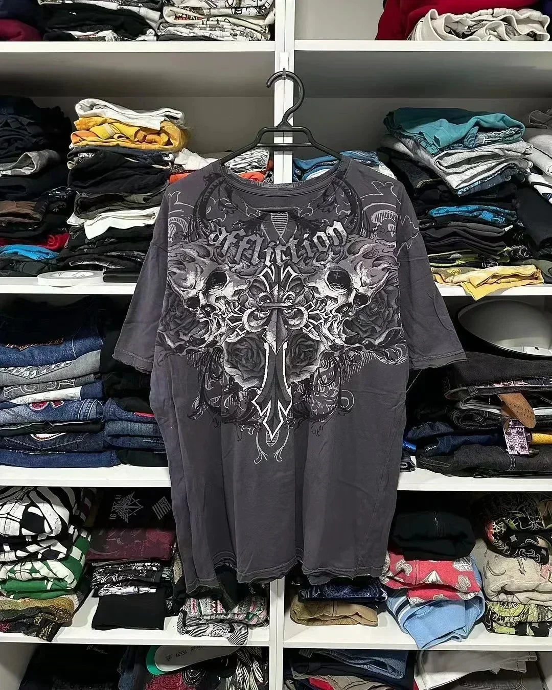 American Fashion Trend Cotton Long-sleeved T-shirt Women Men Street Y2K New Hip Hop Joker Loose T-shirt Unisex Casual Punk Tees