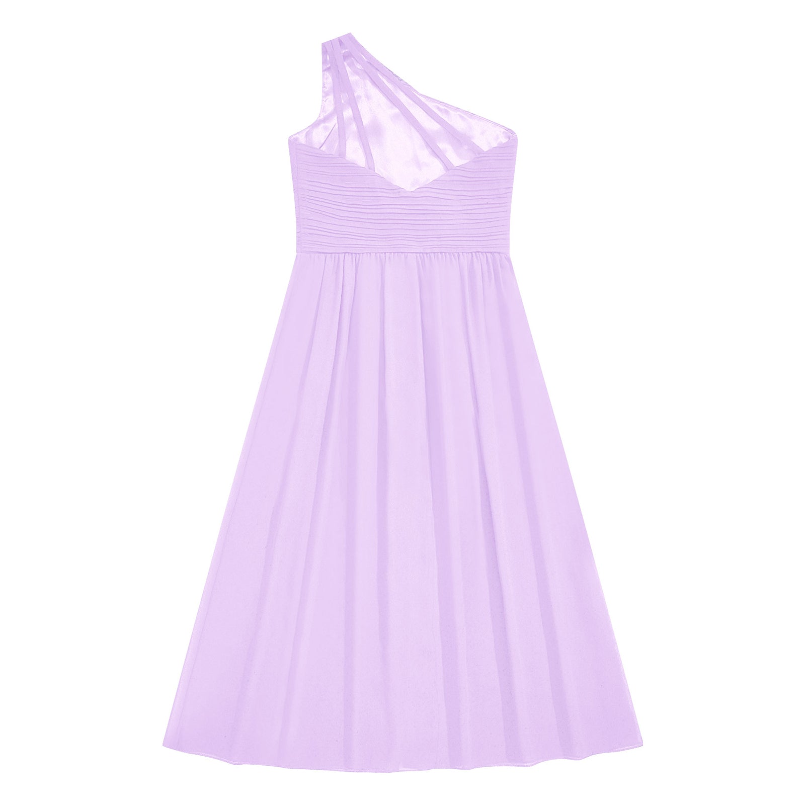 6-16Y Kids Girls Elegant Shiny Beaded Party Dress One Shoulder Ruched Jumpsuit Skirt Princess Wedding Birthday Evening Prom Gown