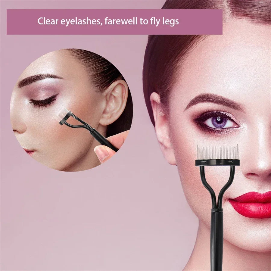 Silicone Handle Eyelash Curler Practical Eyelash Curler Wide Angle Curler Suitable For Beginners In Beauty And Makeup Tools