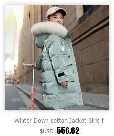 Children Autumn Winter Overall For Infant Down Cotton Thicken Clothes Hooded new born Baby costume Boys Girls Jumpsuit Romper