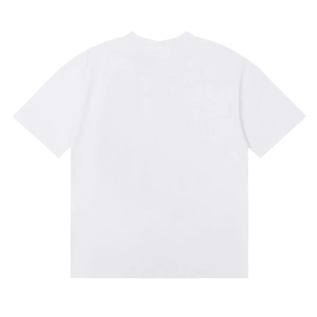 Heavy Men's Cotton T-shirt of The Same Style, New Letter European Summer Short-sleeved Trendy Versatile Trendy Ins Printed Top