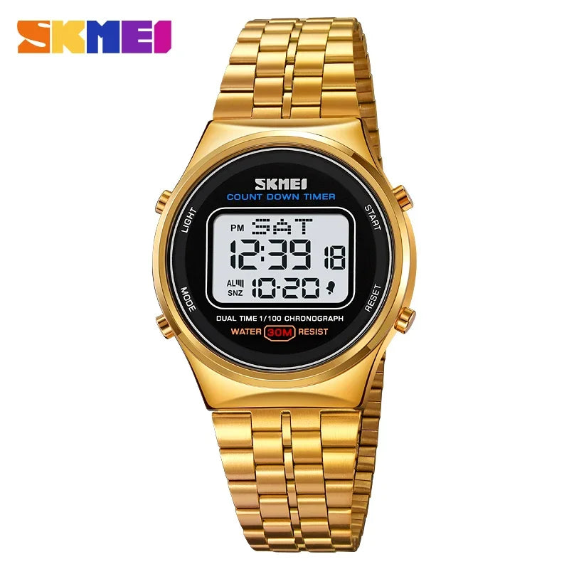 SKMEI 1882 Japan Digital movement Watches for Men Women Countdown Chrono Waterproof Sports Wristwatches Alarm Clock reloj hombre