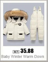 Children Autumn Winter Overall For Infant Down Cotton Thicken Clothes Hooded new born Baby costume Boys Girls Jumpsuit Romper