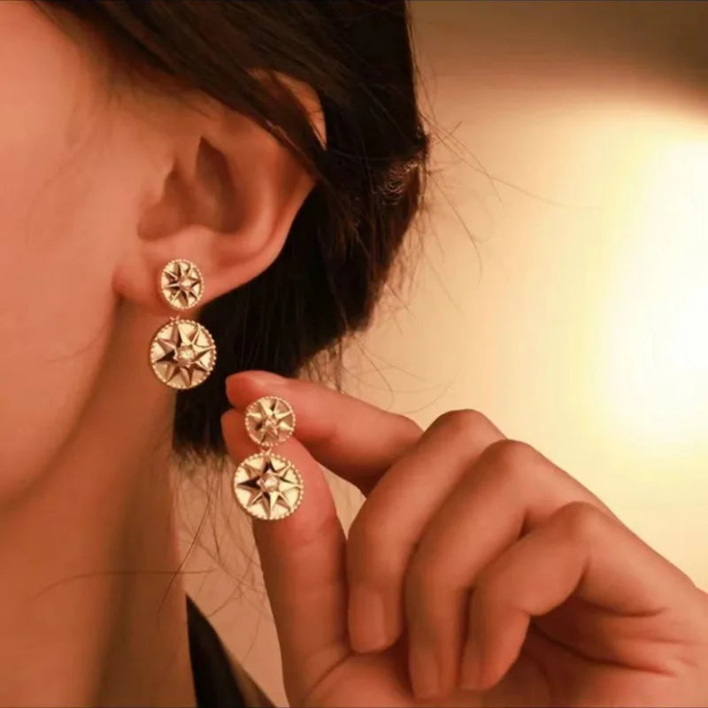Fashion Drop Earrings For Women A Quality Without Logo #FK084