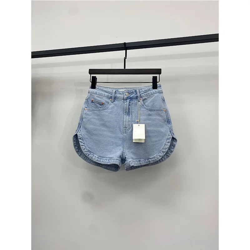 Women short denim skirt 2023 new fashion casual mini skirt