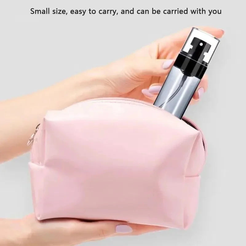 5Pcs Black Ultra Fine Mist Spray Bottle  30ml 60ml 80ml 100ml 120ml Moisturizing Cosmetic Bottle Portable Spray Atomize