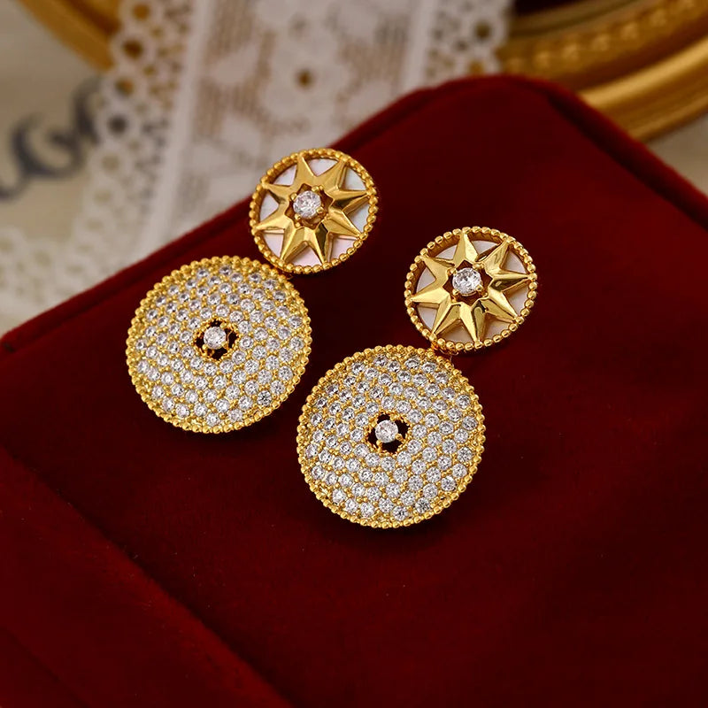 Fashion Drop Earrings For Women A Quality Without Logo #FK084