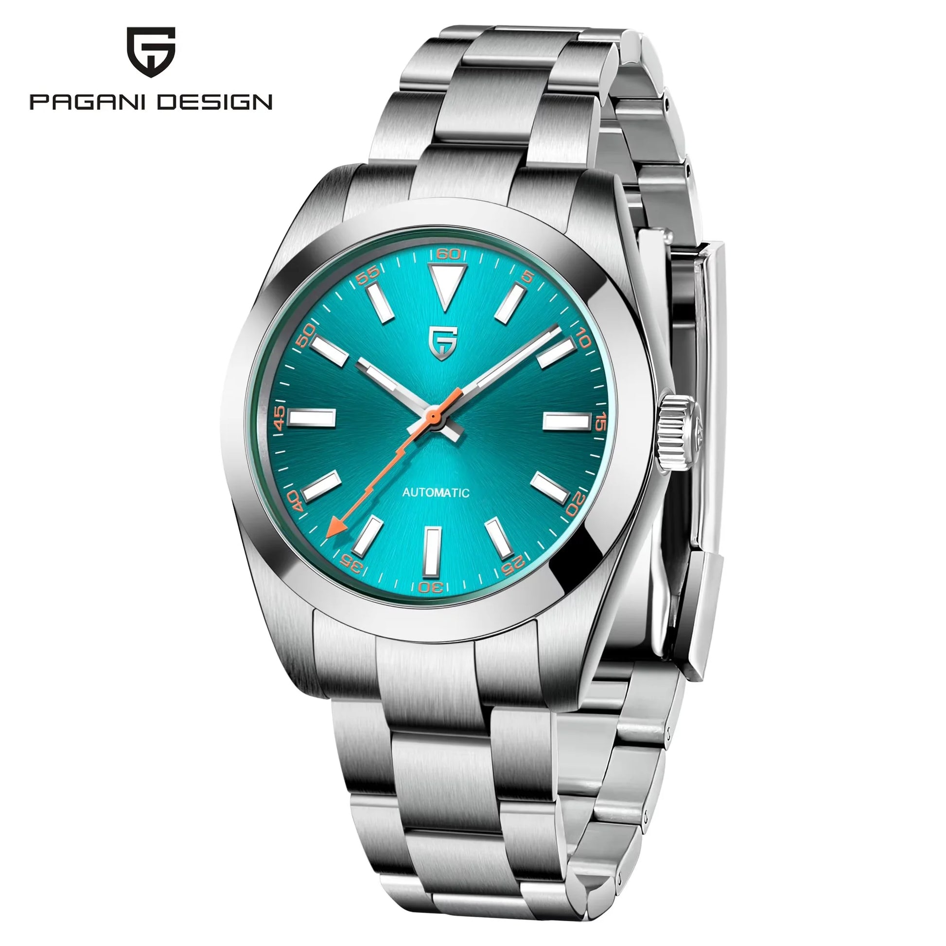 Pagani design2025 men's luxury mechanical watch men's NH35 movement automatic watch Sapphire 10bar stainless steel fashion clock